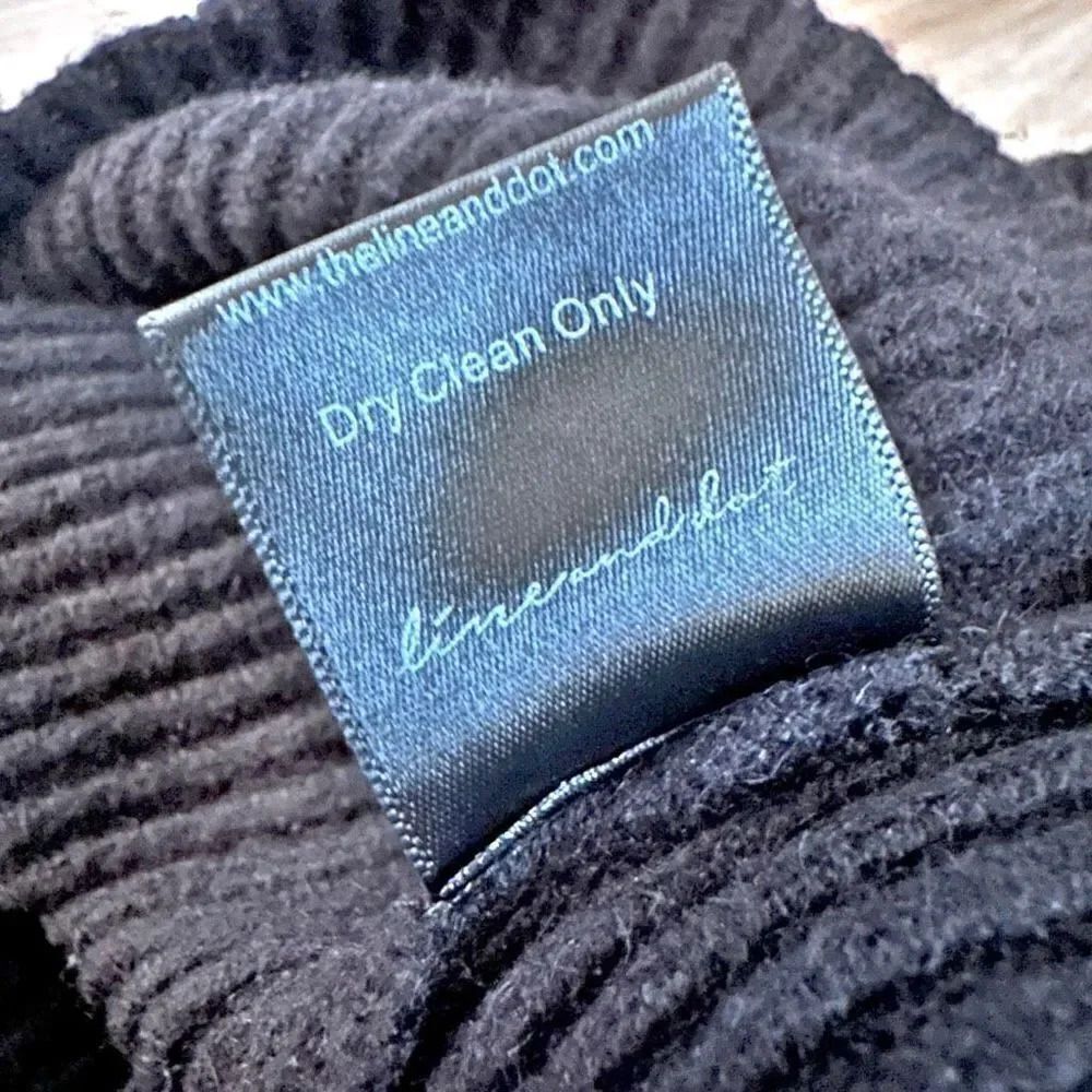 LINE & DOT | Revolve Women Black Mock Neck Balloon‎ Sleeve Pullover Sweater | XS - Picture 8 of 8
